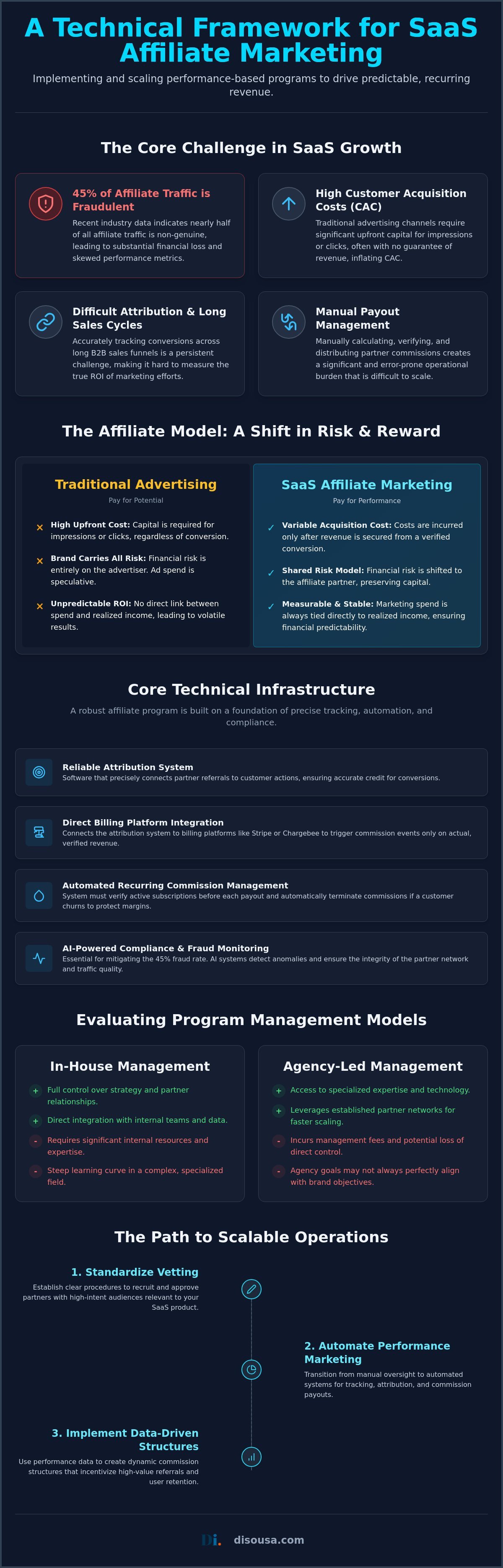 Affiliate Marketing for SaaS Companies: A Functional Operational Framework