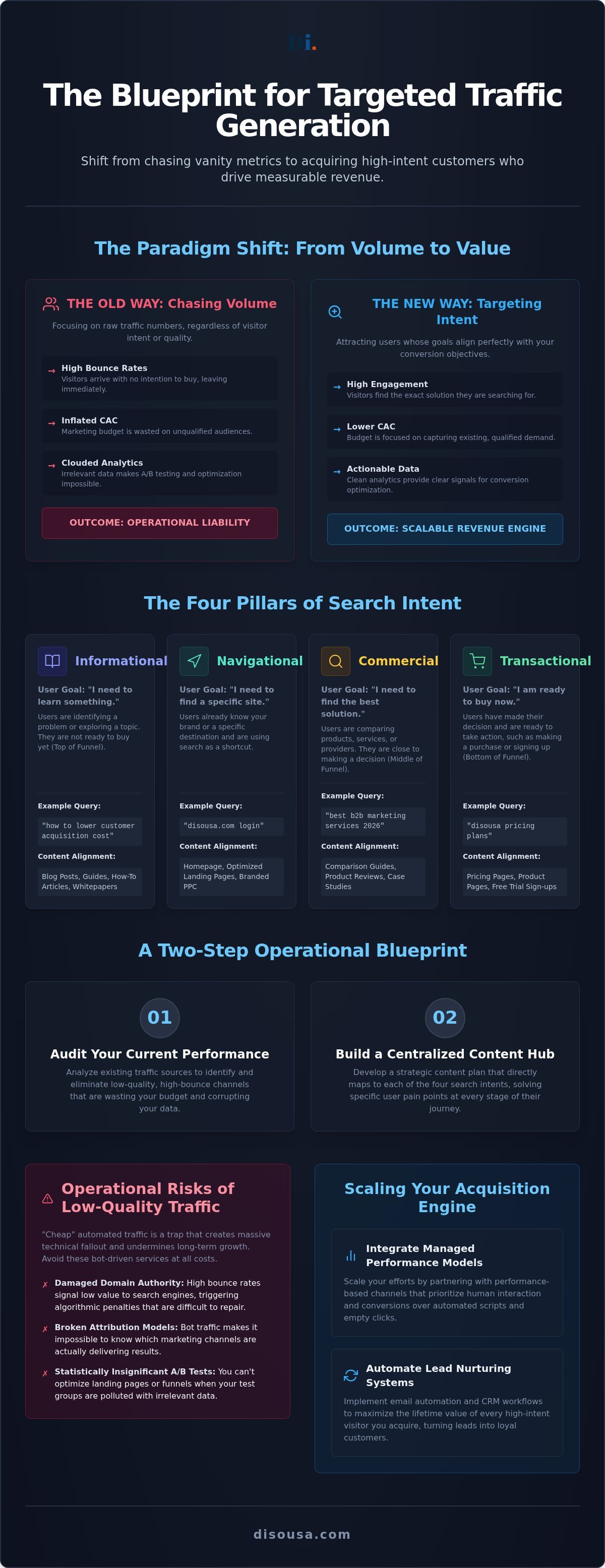Targeted Traffic Generation: An Operational Briefing for 2026