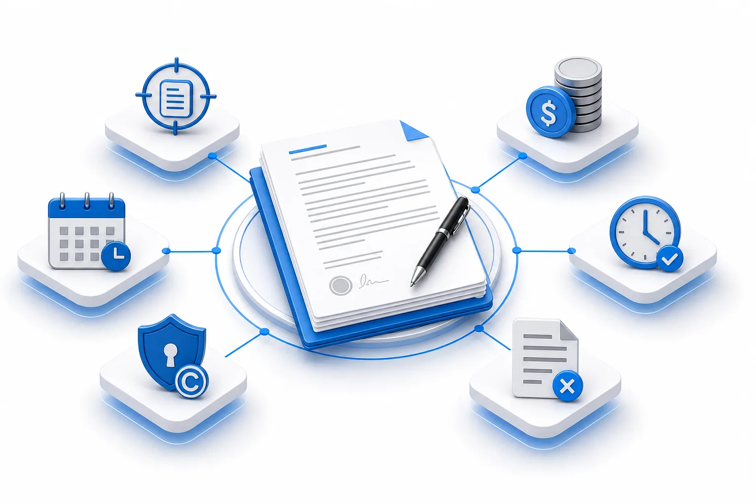 Freelance contract template clauses for scope payment deadlines and ownership