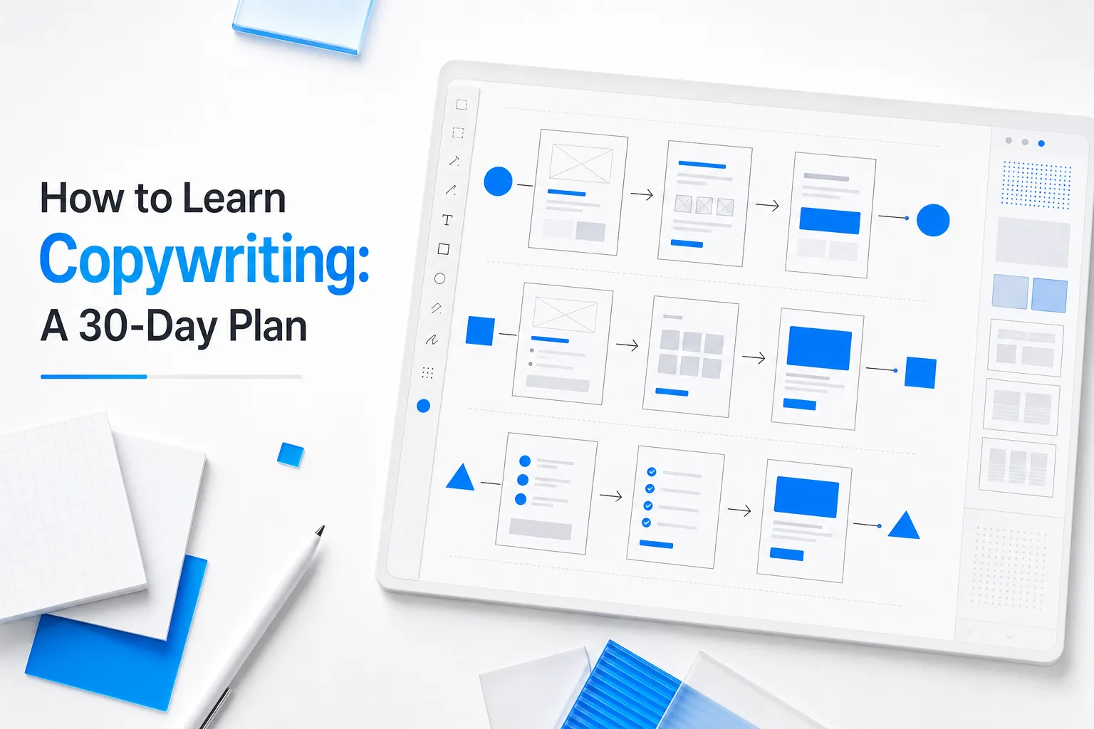 How to Learn Copywriting: A 30-Day Plan